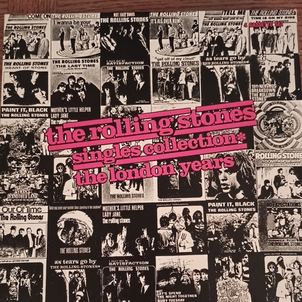 The Rolling Stones Black and Pink Album Art
